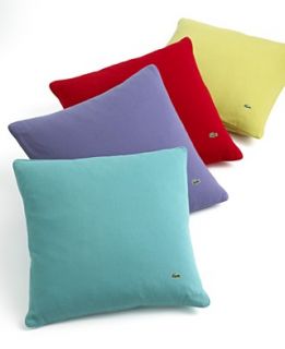 Lacoste Bedding, Pique 18 Decorative Pillow