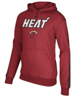 adidas NBA Hoodie, Miami Heat Basketball Athletic Hoodie   Mens Sports