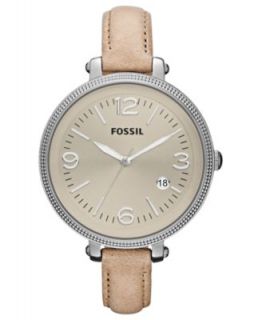 Fossil Watch, Womens Heather Brown Leather Strap 42mm ES3132   All