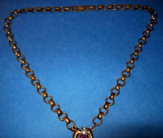 McClelland Barclay RARE Green Red Blue Purple Necklace
