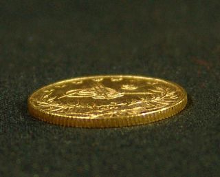 1327 Mehmed V Islamic Ottoman Turkish Turkish Gold Coin AlTiN Kurush