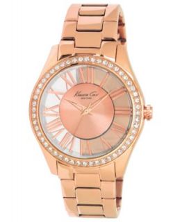 Kenneth Cole New York Watch, Womens Rose Gold Ion Plated Stainless