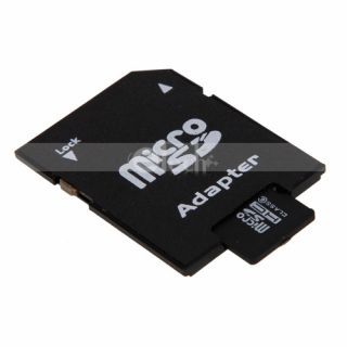 4GB Micro SD SDHC 4G TF Memory Card Adapter Reader Orange