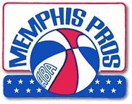 Memphis Pros ABA NBA Basketball 1971 1972 Retro Throwback Logo 3 Sew