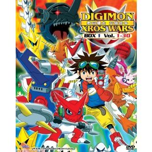 Digimon Xros Wars 1 30 Episodes TV Series DVD Box Set