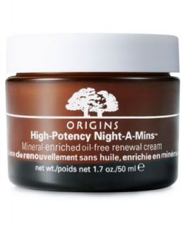 Origins High Potency Night A Mins Mineral enriched renewal cream, 1.7