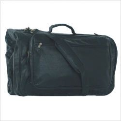 Mercury Luggage 8114bk   Highland II Tri Fold Black Garment Bag