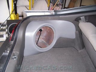 RSX Sub Box Custom Made Subwoofer Enclosure Driver Side
