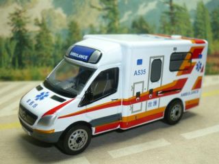 Mercedes Benz Sprinter HK Hong Kong Ambulance 1 77 8cm Long 1 77