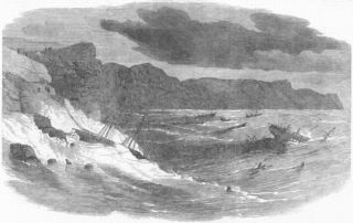 Balaklava Storm in Bay Medora Vulcan Mercia 1854