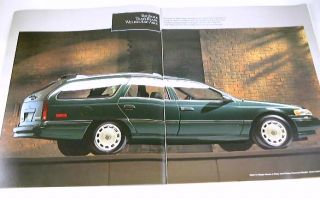 1995 95 Mercury Sable Brochure GS LS Sedan and Wagon