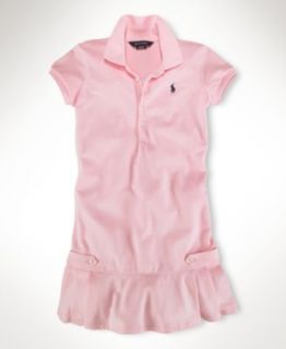 Ralph Lauren Kids Dress, Girls Embroidered Polo Dress   Kids Girls 7
