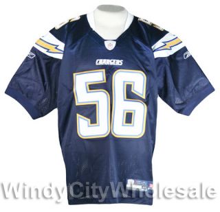 Chargers Shawne Merriman Authentic NFL Jersey Home 48
