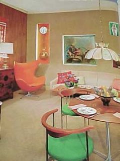 1960s Mad Men Interior Decorating Book Mid Century Modern Design