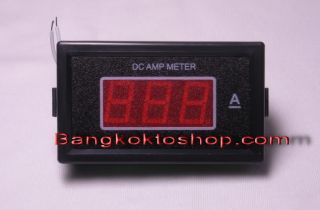 5A DC Amp Meter Digital Seven Segment Panel 2 Digit