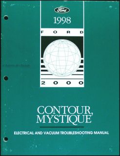 1998 Ford Contour Mercury Mystique Electrical Troubleshooting Manual