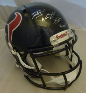 JJ Swatt Watt Autographed Signed Houston Texans Speed Proline Helmet