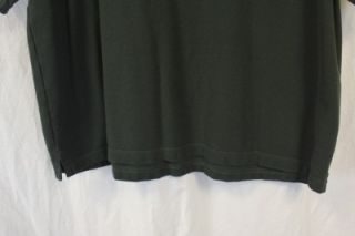 Michael Collins Irish Whiskey Mens Green Short Sleeved Polo Golf Shirt