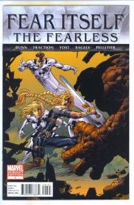 FEAR ITSELF FEARLESS #1 1100 variant set of 4 CHO DEODATO STEGMAN