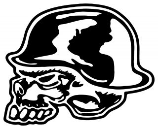 Large Metal Mulisha Decal Sticker Motocross Fox Skull
