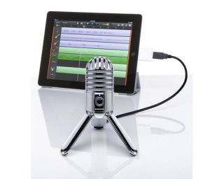 Samson Meteor Mic USB Condeser Microphone w/Headphone output & volume