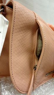 Authentic Michael Kors Bowen Convertible Python Leather Shoulder Bag
