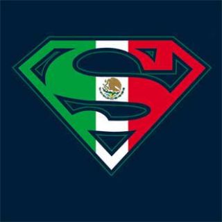 Superman Mexican Mens Tee Sz s M L XL 2XL 3XL SM1395
