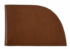 Rogue Mens Tan Brown Natural Dry Milled Leather Bifold Front Pocket