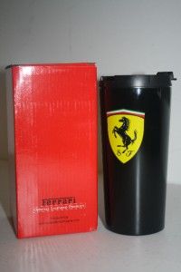 Ferrari Thermal Mug Black Official Merchandise Coffee