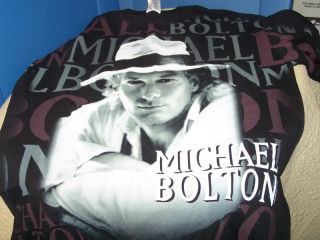 Michael Bolton 1996 Concert Tour Toronto T Shirt LG New