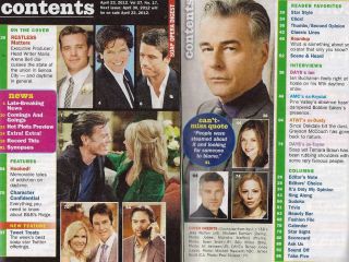 The Young and the Restless Michael Damian   April 23, 2012 Soap Opera