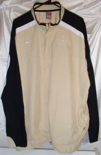 Vanderbilt Commodores Nike Storm Dri Fit Windbreaker Jacket Mens Sz