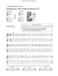 LED Zeppelin Guitar Method Music Book Enhanced CD