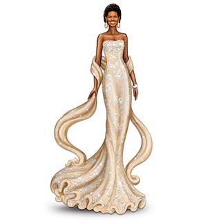 The Michelle Obama Radiant Beauty Figurine by Bradford Exchange