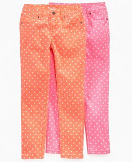 Freestyle Kids Jeans, Girls Dotted Skinny Jeans