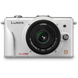 Digital Micro Four Thirds Camera w 14mm Lens White 885170033542