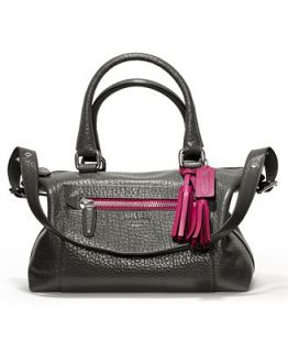 COACH LEGACY TEXTURED LEATHER MOLLY SATCHEL