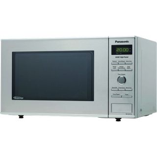 Panasonic 0 8 Cubic Foot Microwave Oven NN SD372S Stainless Silver