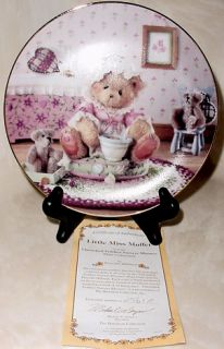 Cherished Teddies Little Miss Muffet Collectible Plate