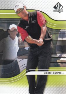 2012 Upper Deck SP Authentic Golf 39 Michael Campbell