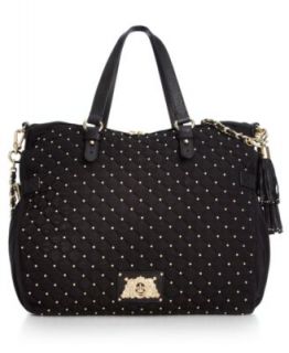 Juicy Couture Handbag, Studded Velour Daydreamer Tote   Handbags