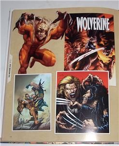 Wolverine Files A Color Illustrated Hard Book by Mike w Barr