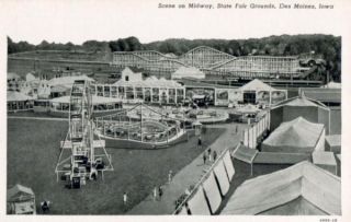 Midway State Fair Grounds Des Moines Iowa Rides