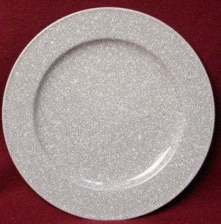 Mikasa China Ultrastone Grey CU726 Pattern Dinner Plate