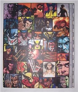 Wolverine Files A Color Illustrated Hard Book by Mike w Barr
