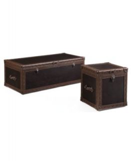 Explore Tables, 2 Piece Set (Trunk Cocktail and End Table)