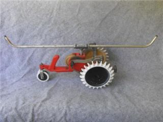 Vintage Thompson Cast Iron Tractor Lawn Water Sprinkler