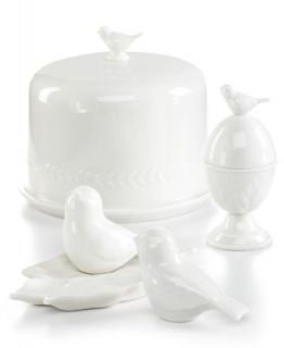 Martha Stewart Collection Serveware, Set of 3 Covered Porcelain Bowls