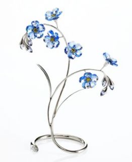 Swarovski Danuba, Sapphire Flower Figurine