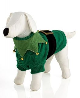 Jabara Christmas Pet Accessories, Holiday Elf Dog Sweater